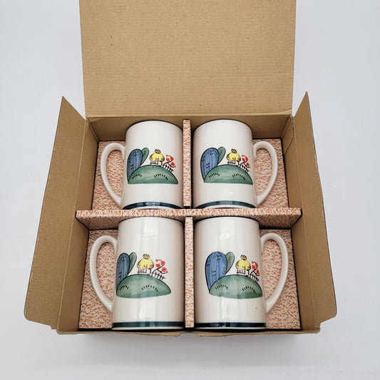 Sam Seong Mugs Set of 4