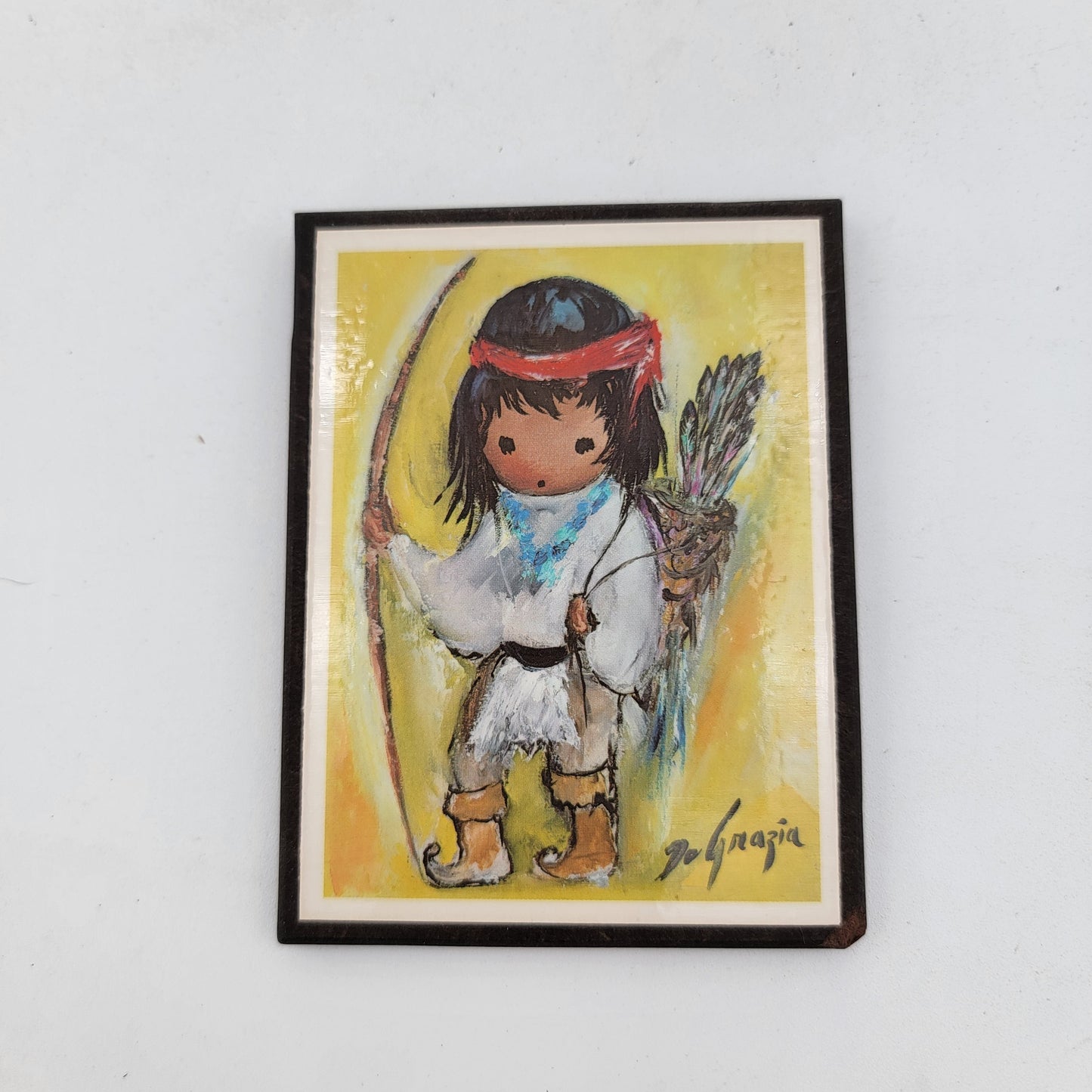 Ted DeGrazia Mini Print My First Arrow SHIPS FREE