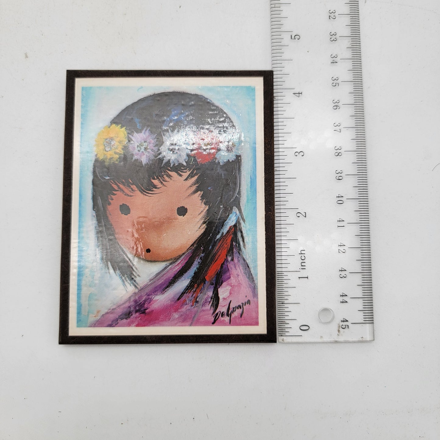 Ted DeGrazia Mini Print Flower Girl SHIPS FREE