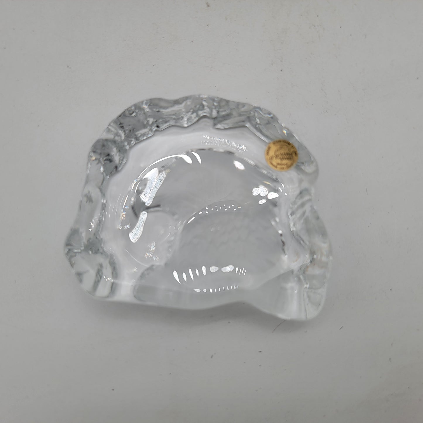 Cristal D'Arques France Crystal Eagle Paperweight