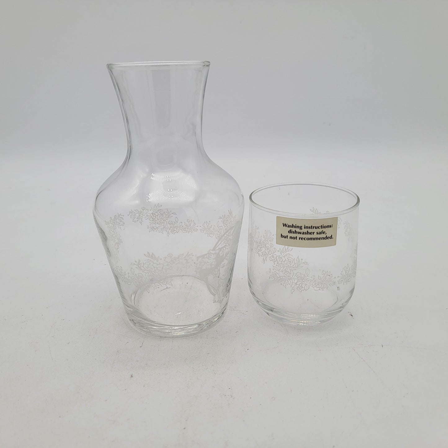 Vintage Avon Mrs Albee Glass Tumble Up