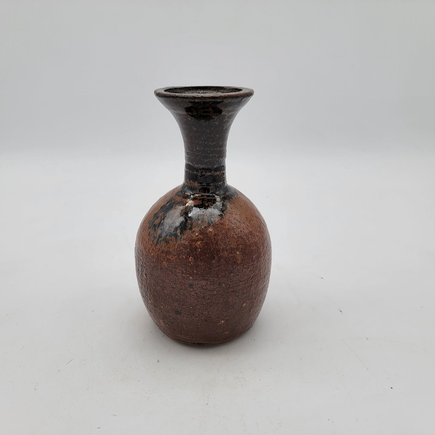 Rustic Brown Pottery Vase