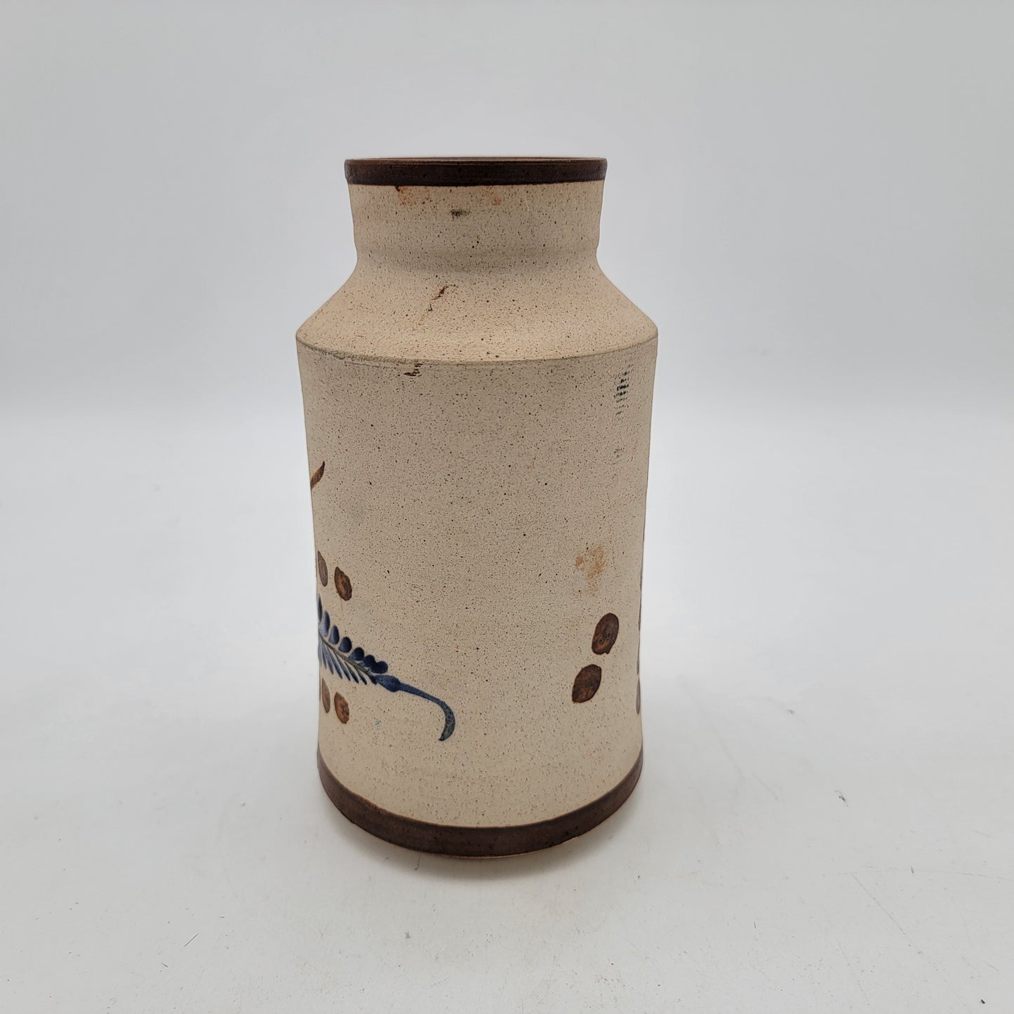 Tonala Pottery Bird Vase as found