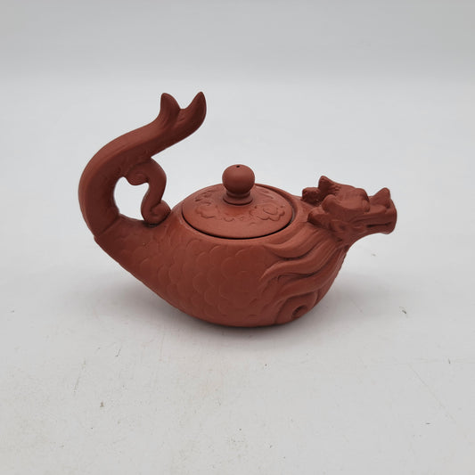 Yixing Pottery Chinese Dragon Teapot