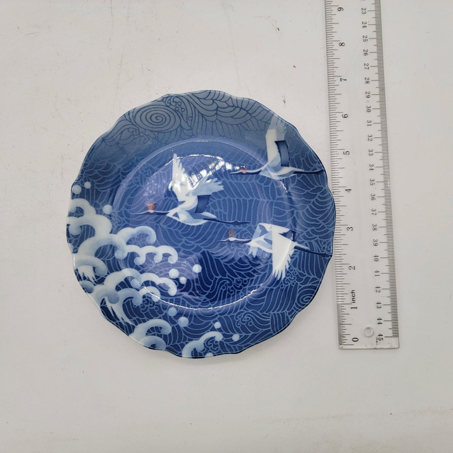 Kotobuki Japan Flying Cranes Plates