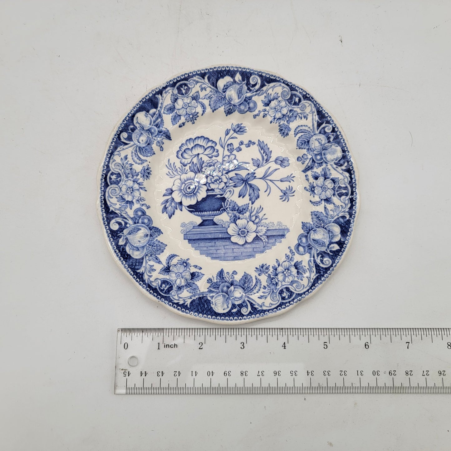 6 Pcs Royal Doulton Blue Pomeroy China