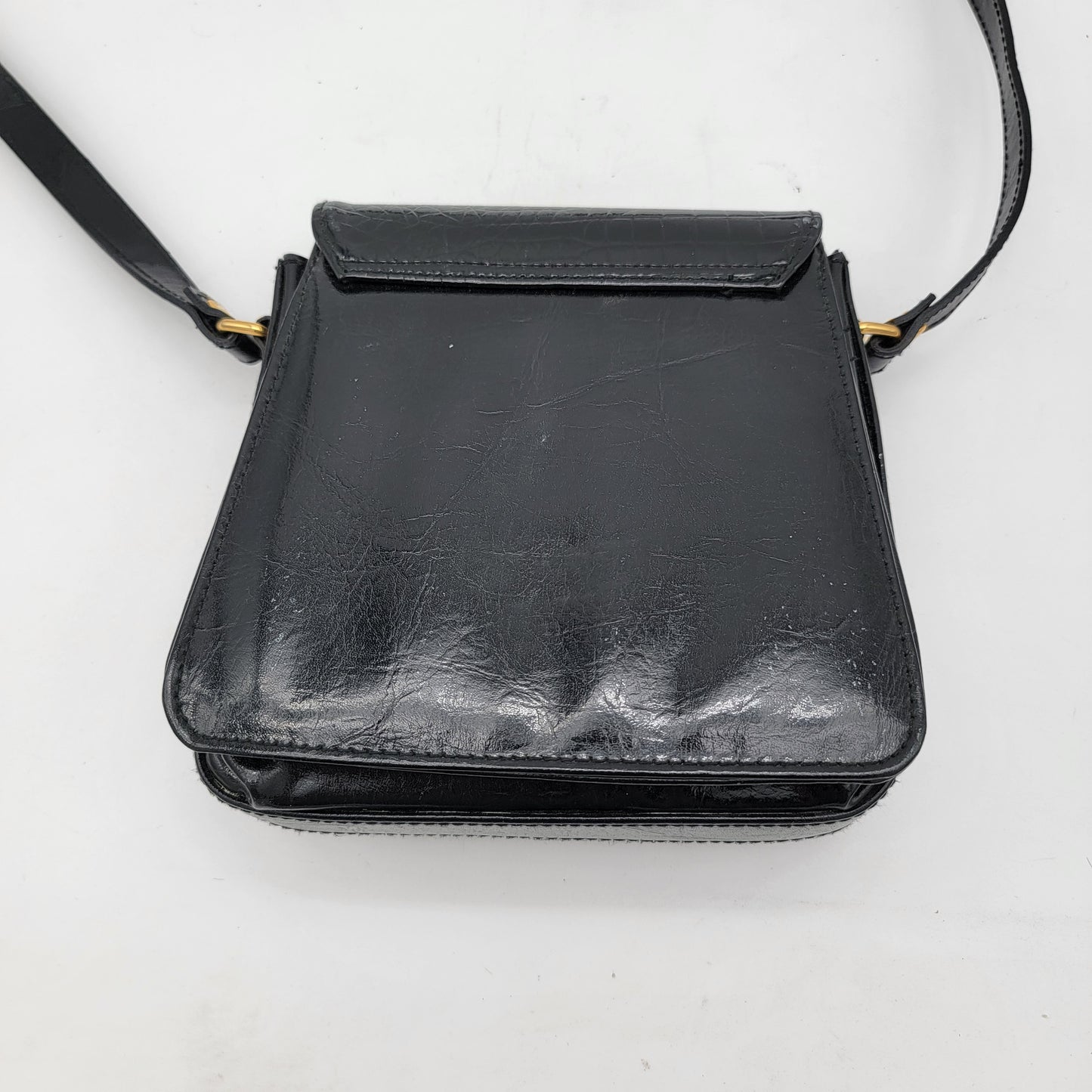 1990's Sasha Black Purse with Elephants