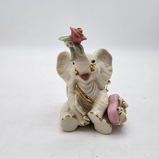 Lenox Elephant Tons of Love Figurine - Has Flaw