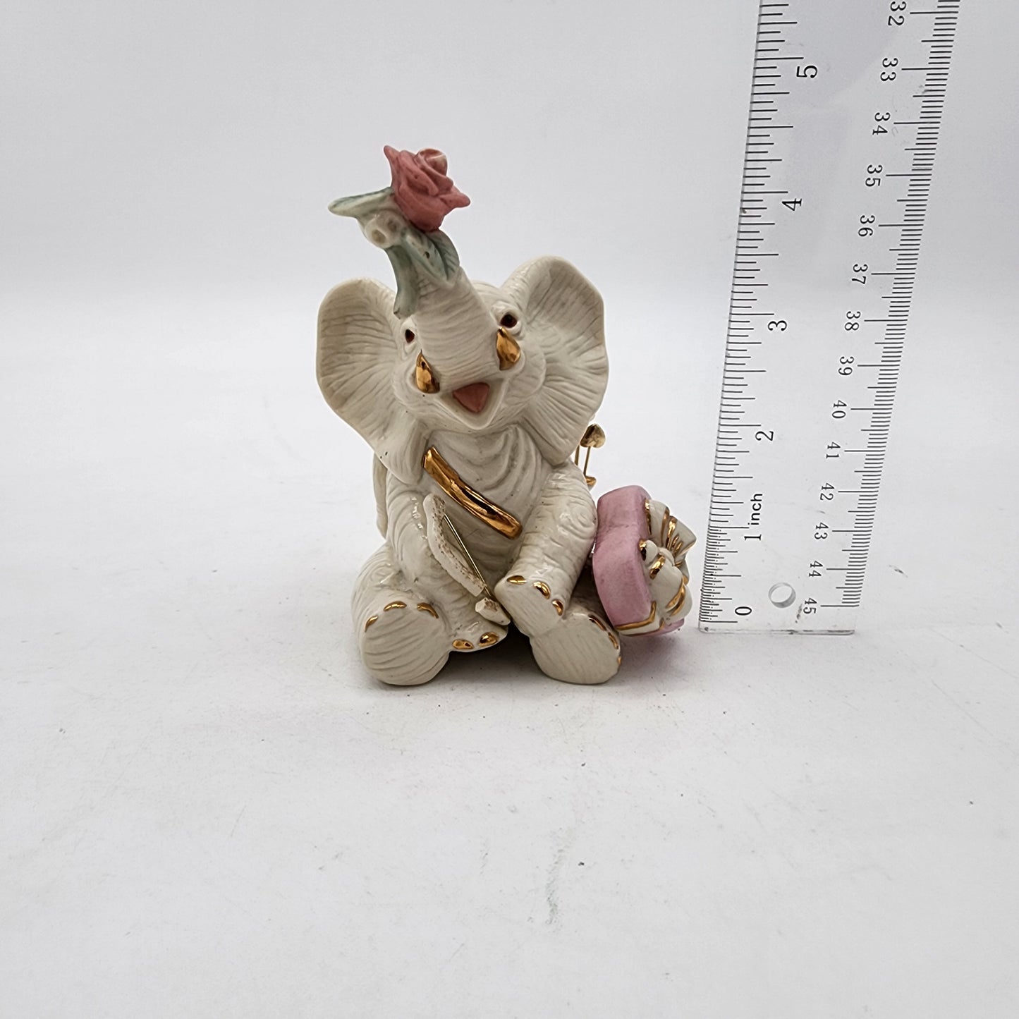 Lenox Elephant Tons of Love Figurine - Has Flaw