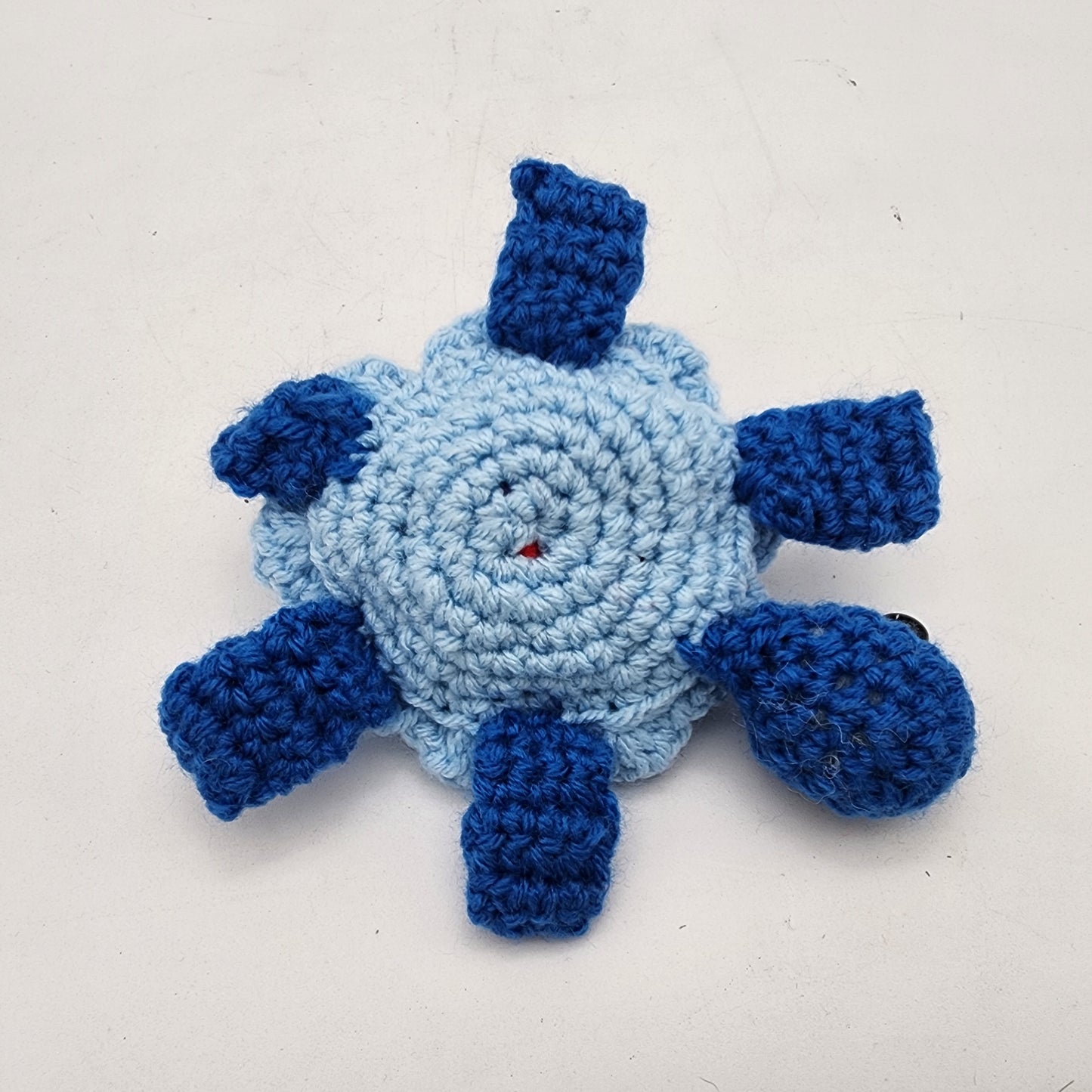 Hand Crocheted Turtle Blue Teacher