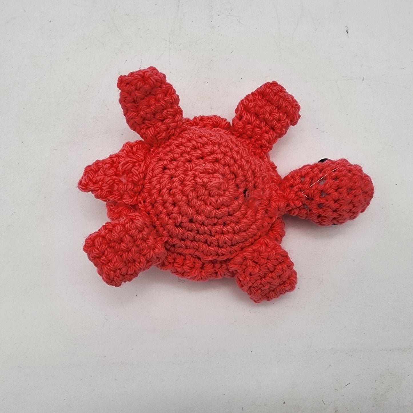 Hand Crocheted Turtle  Jack O Lantern