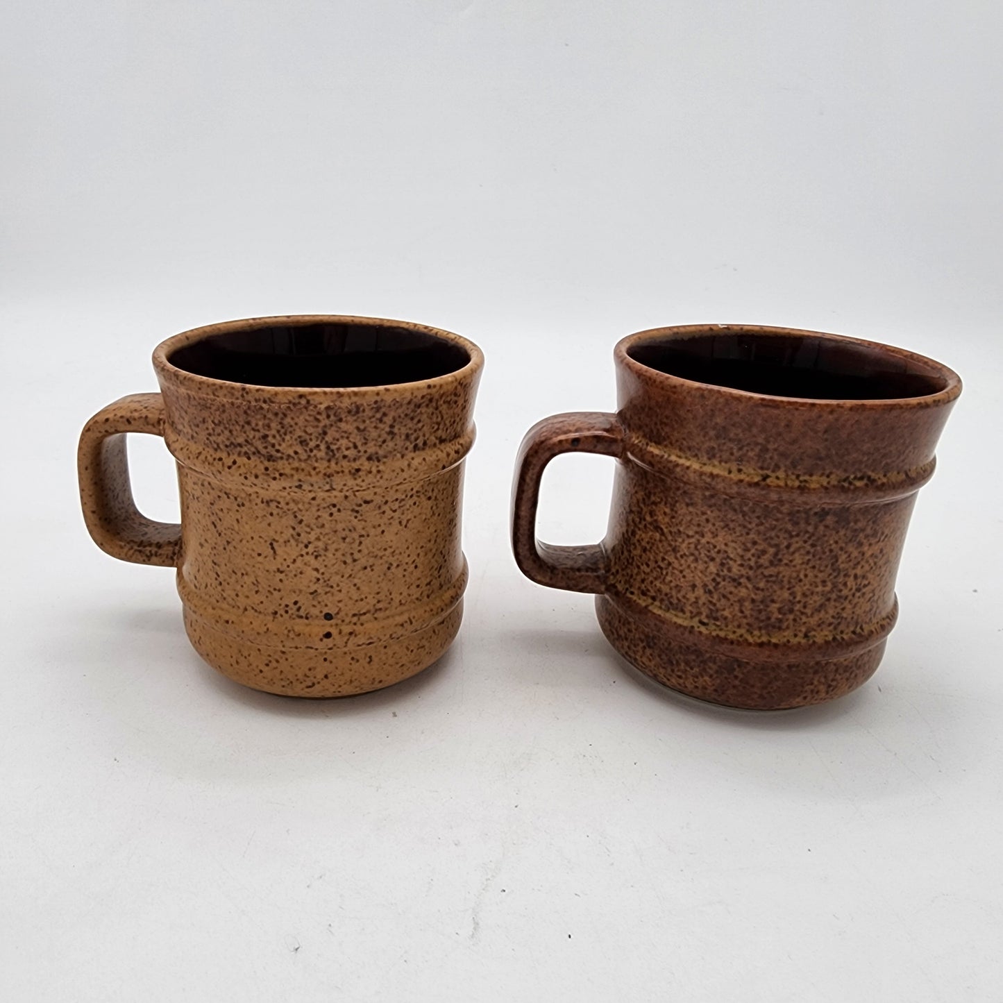 Pair of  Mikasa Le Buffet Stoneware Pottery Mugs