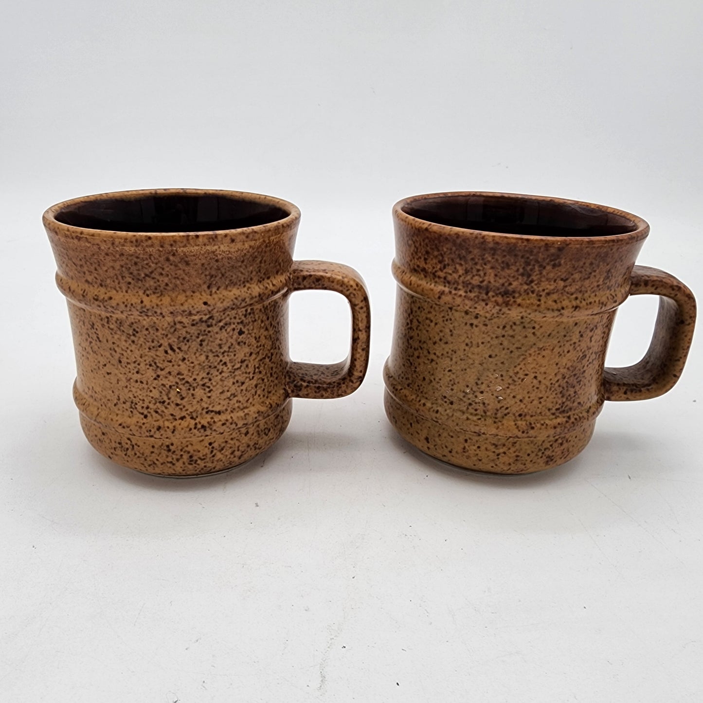 Pair of  Mikasa Le Buffet Stoneware Pottery Mugs