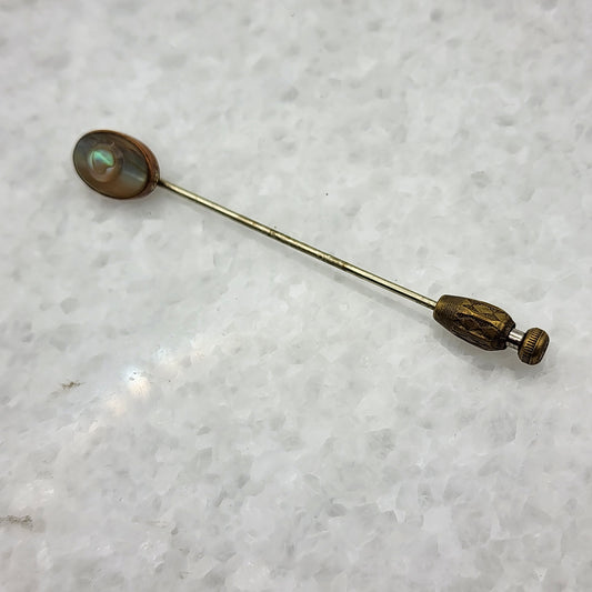 Abalone Hat Stick Pin