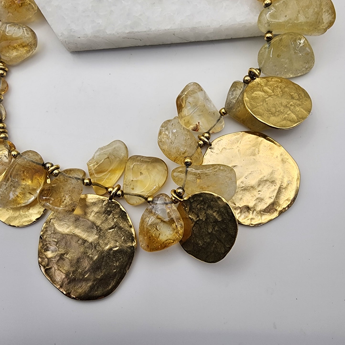 Kenneth Jay Lane Citrine Necklace