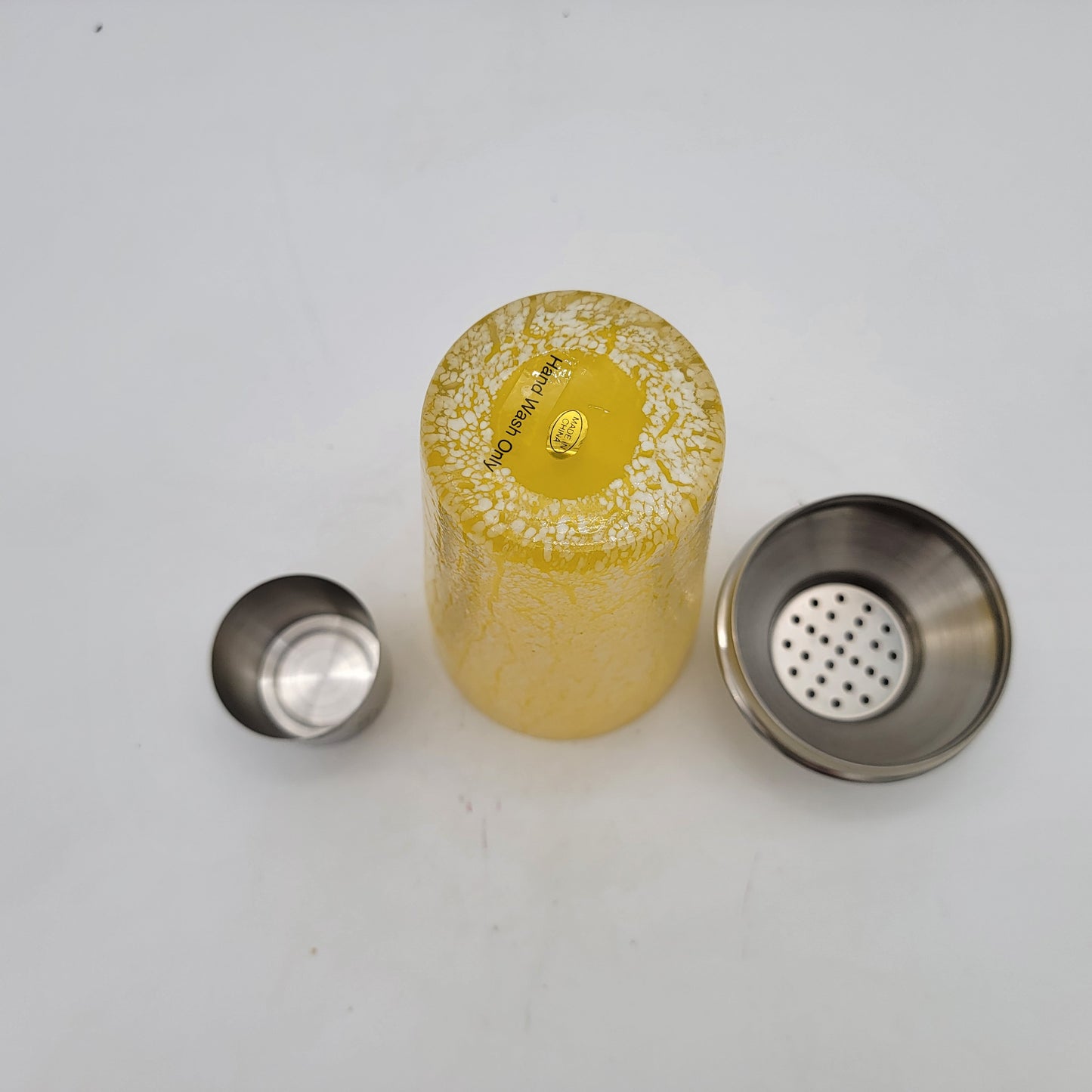 Wild Eye Design Cocktail Shaker Yellow