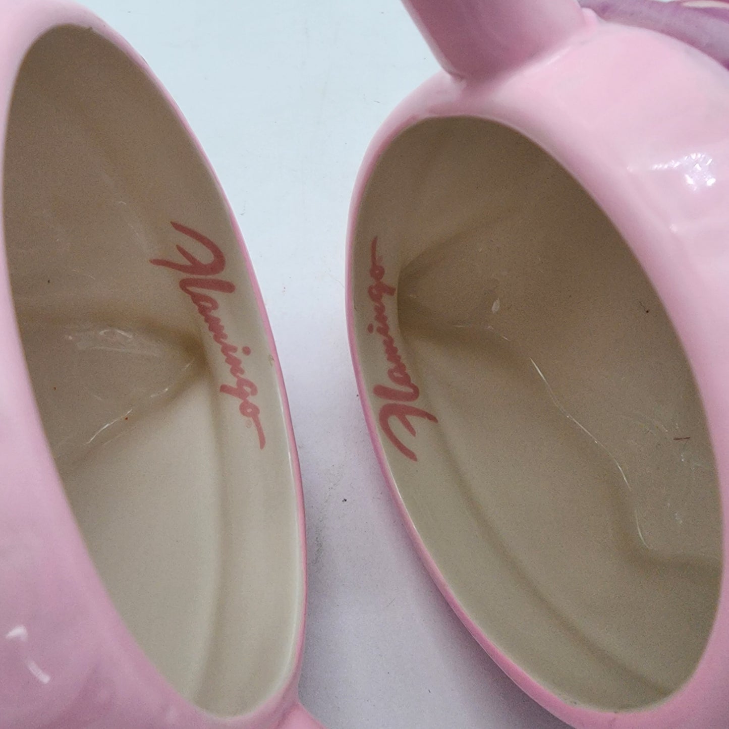 Pair of Flamingo Hotel Mugs