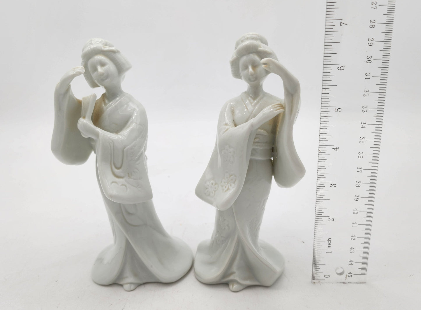 Pair of Vintage 1970's Homco Geisha Figurines