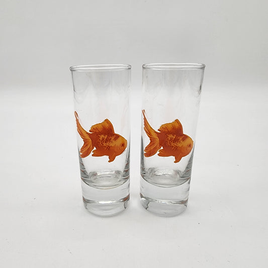 Pair of Goldfish Shot Glasses