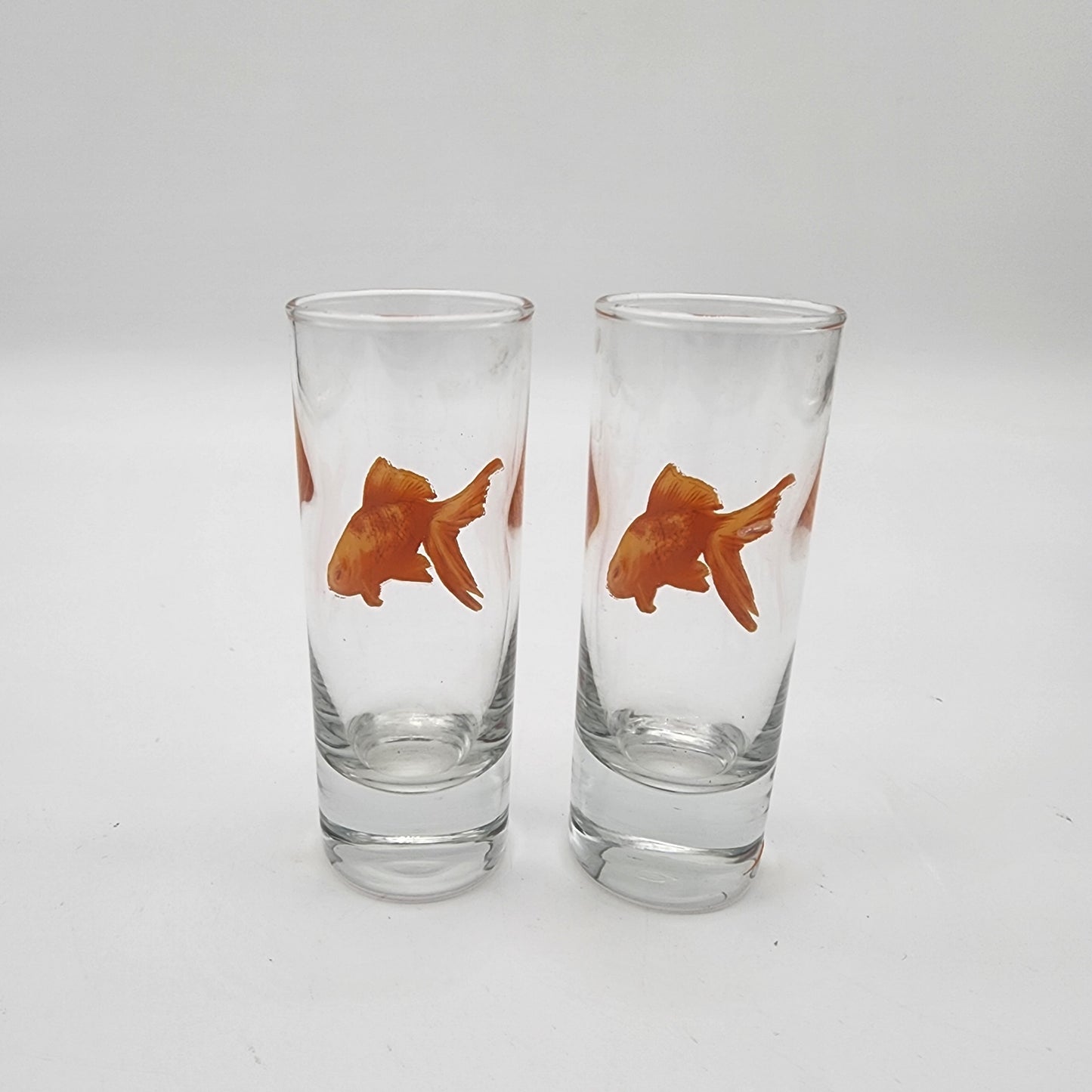 Pair of Goldfish Shot Glasses