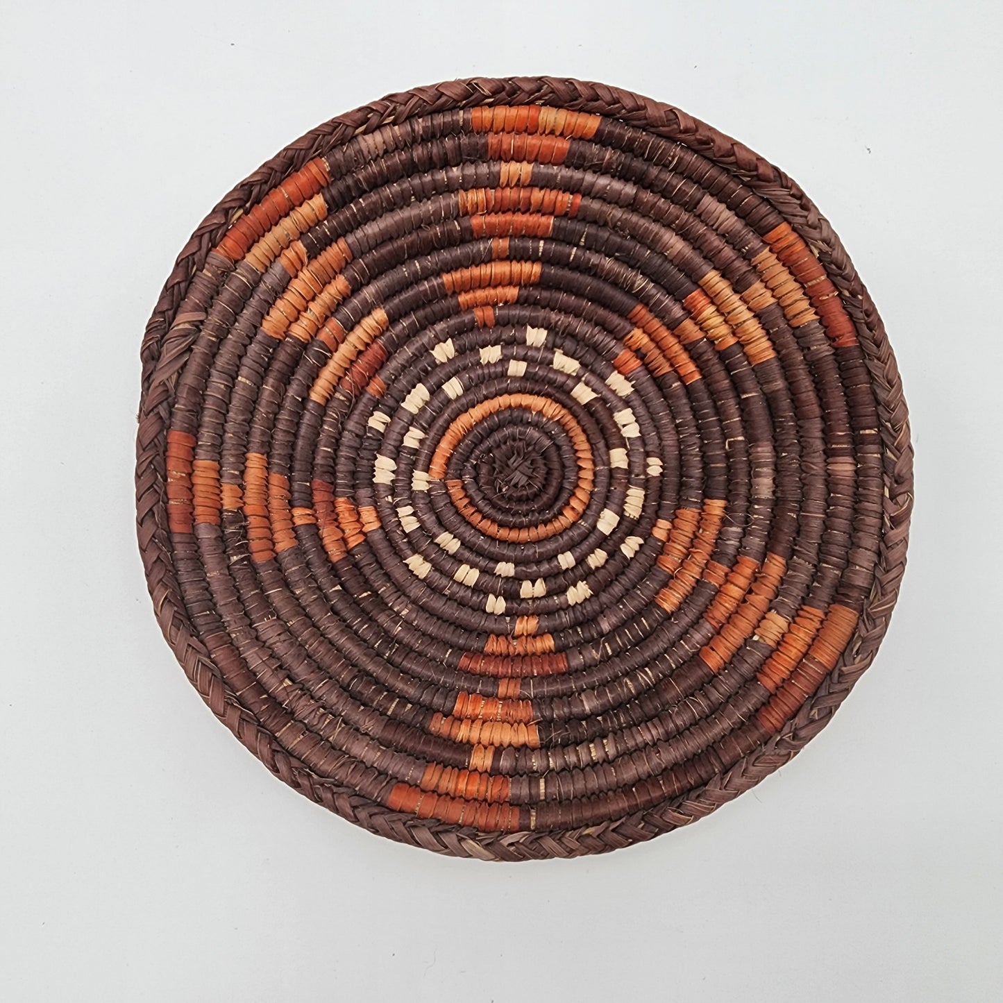 African Coiled Basket