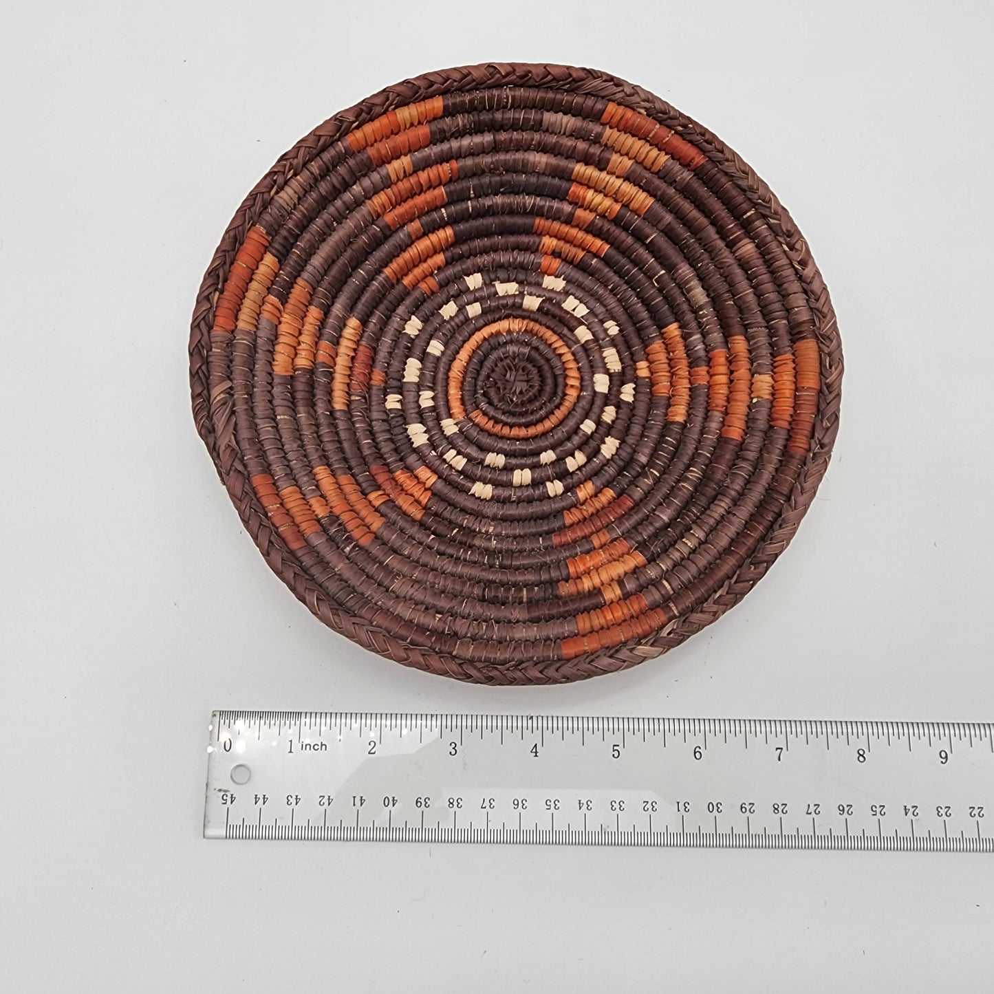 African Coiled Basket