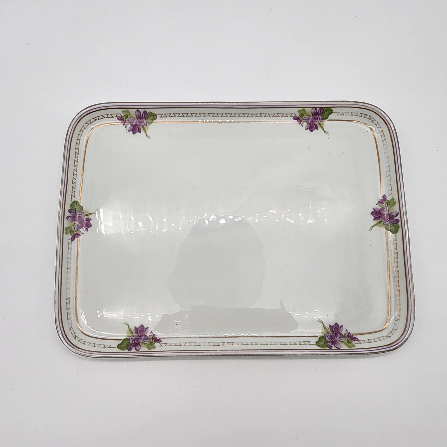 Art Deco Favorite Bavaria Dresser Set with Violets