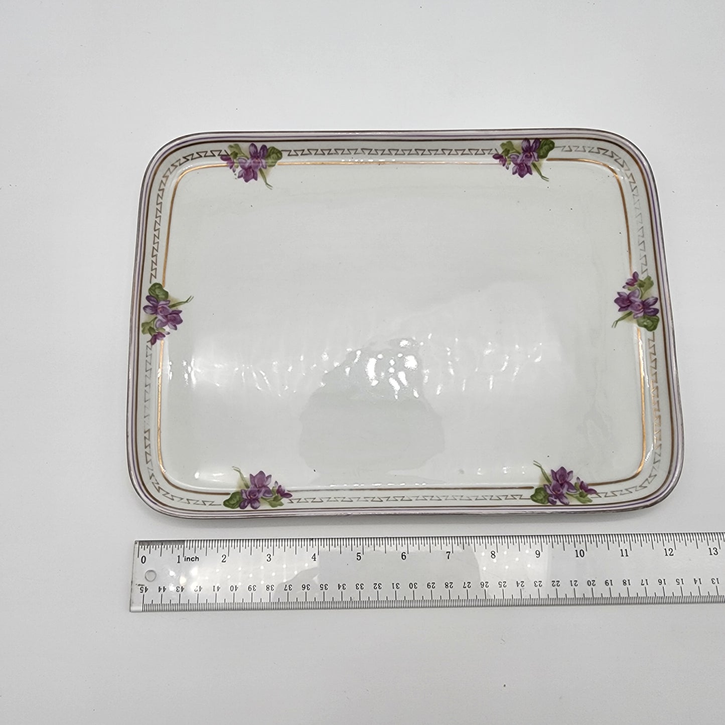 Art Deco Favorite Bavaria Dresser Set with Violets