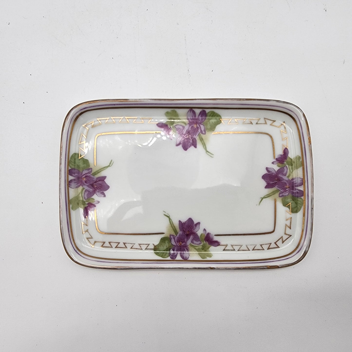 Art Deco Favorite Bavaria Dresser Set with Violets