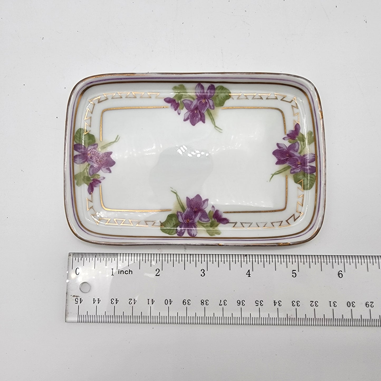 Art Deco Favorite Bavaria Dresser Set with Violets