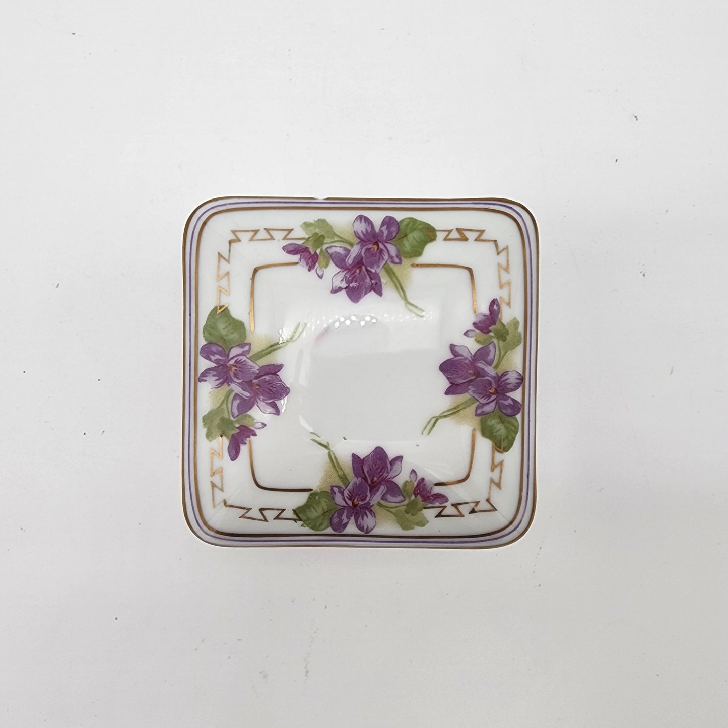 Art Deco Favorite Bavaria Dresser Set with Violets