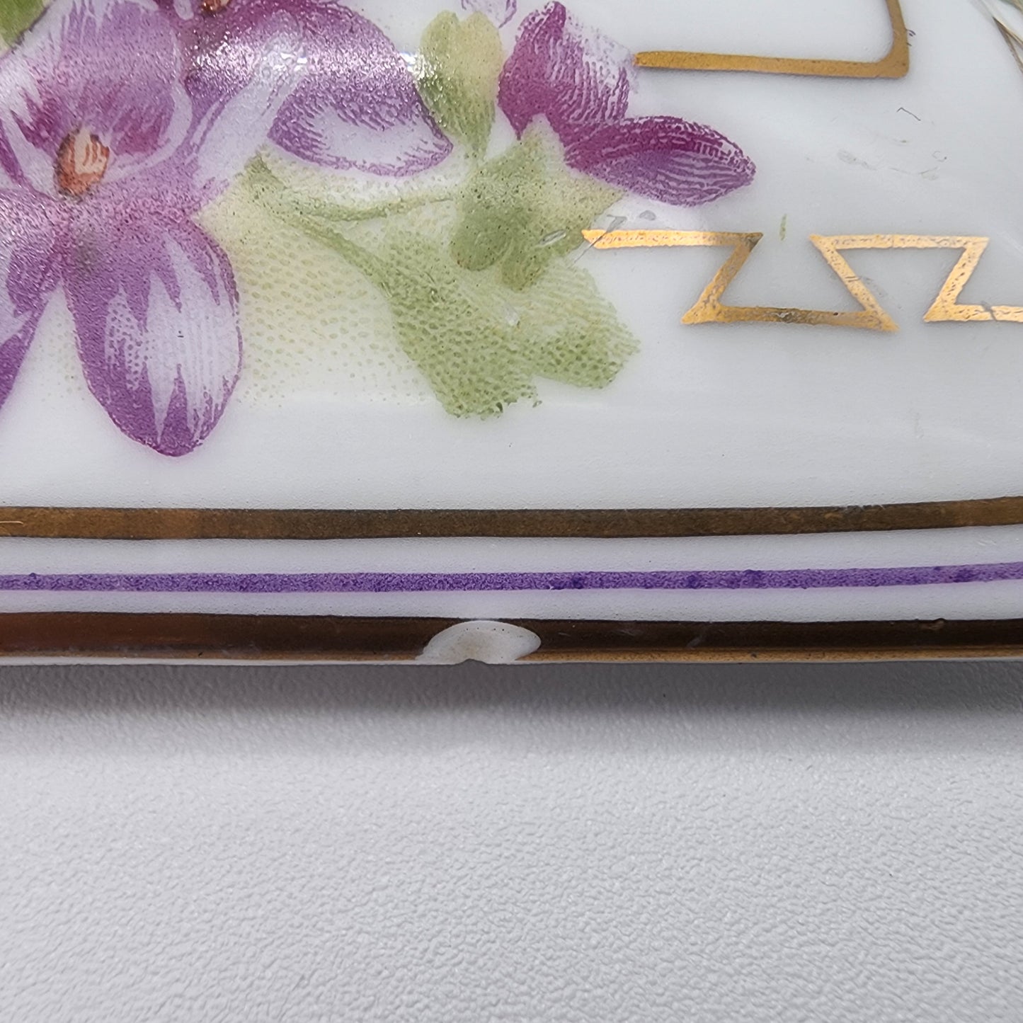 Art Deco Favorite Bavaria Dresser Set with Violets