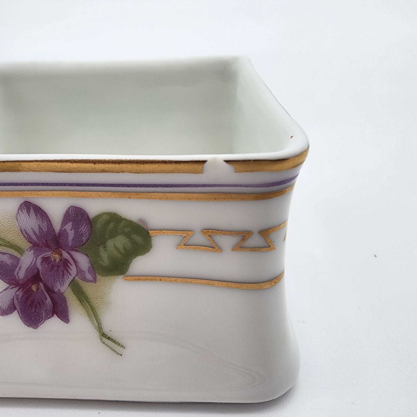 Art Deco Favorite Bavaria Dresser Set with Violets