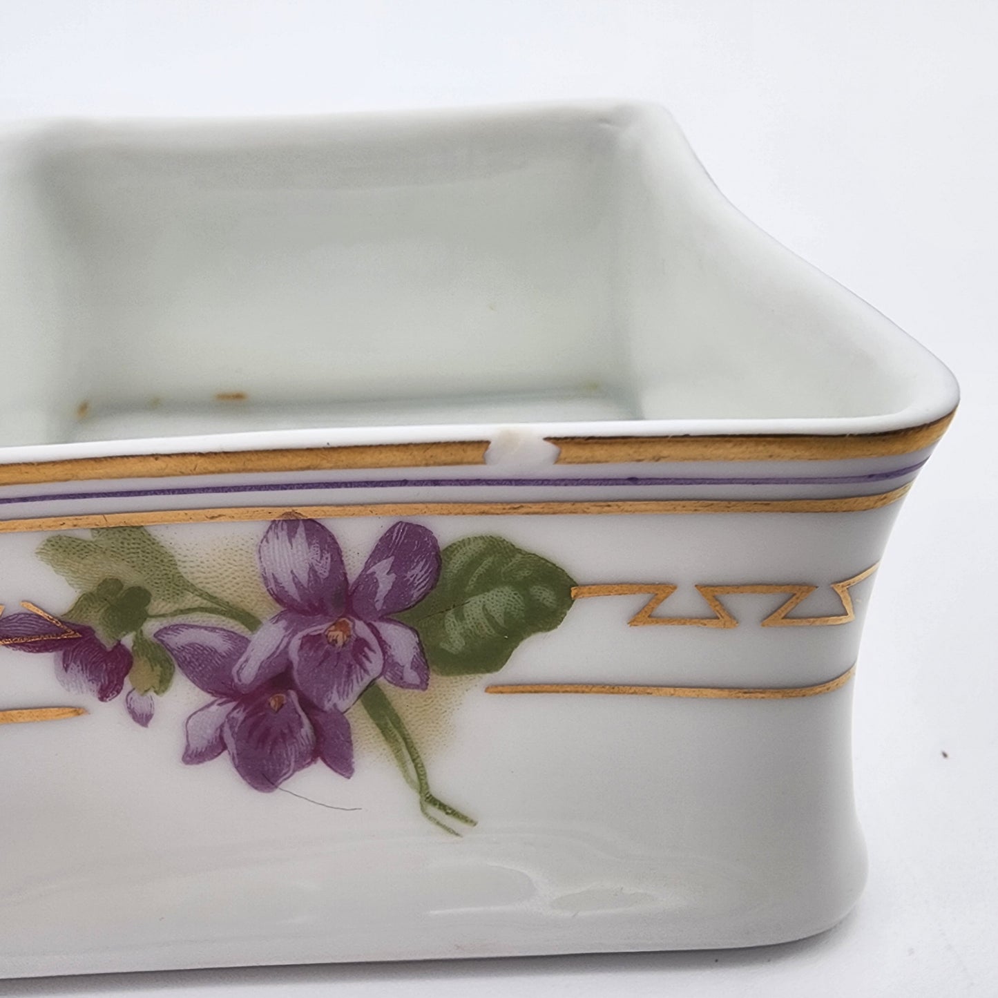 Art Deco Favorite Bavaria Dresser Set with Violets