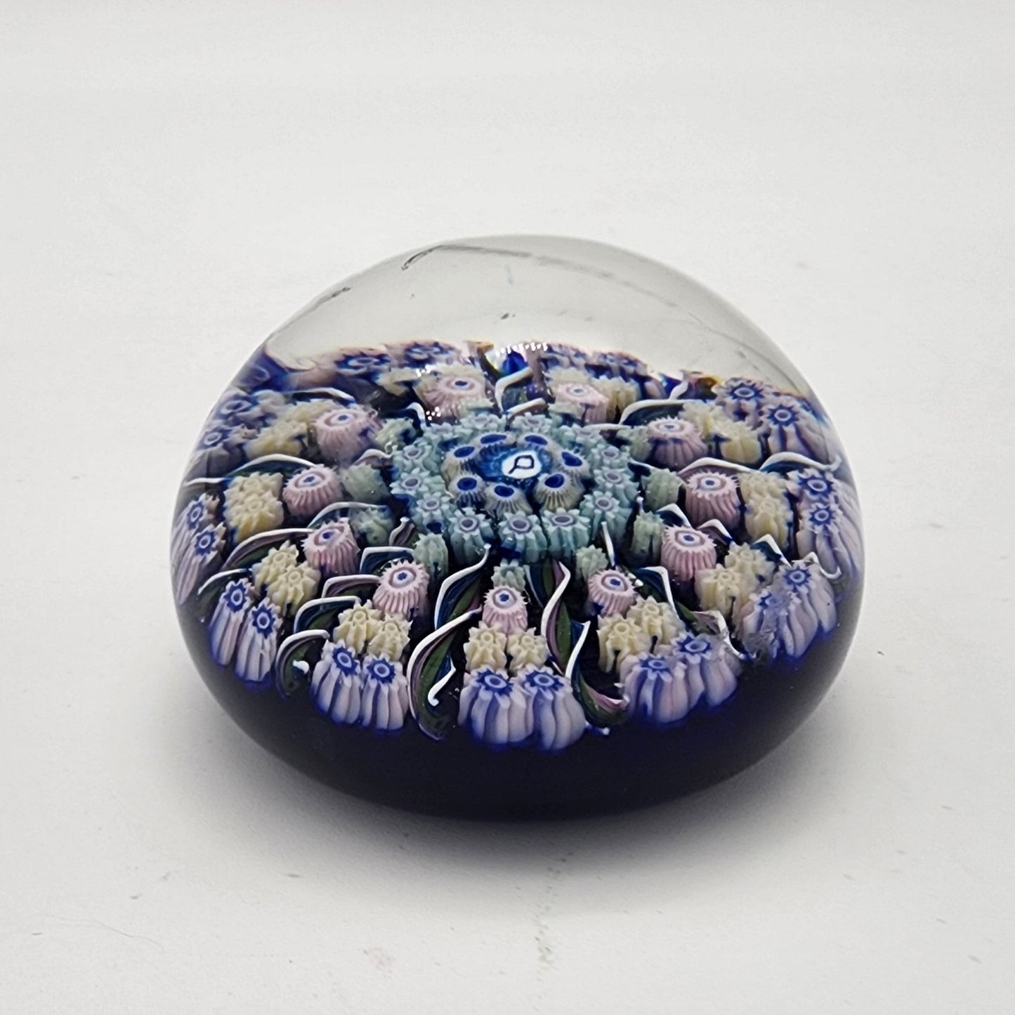 Perthshire Millefiori Glass Paperweight