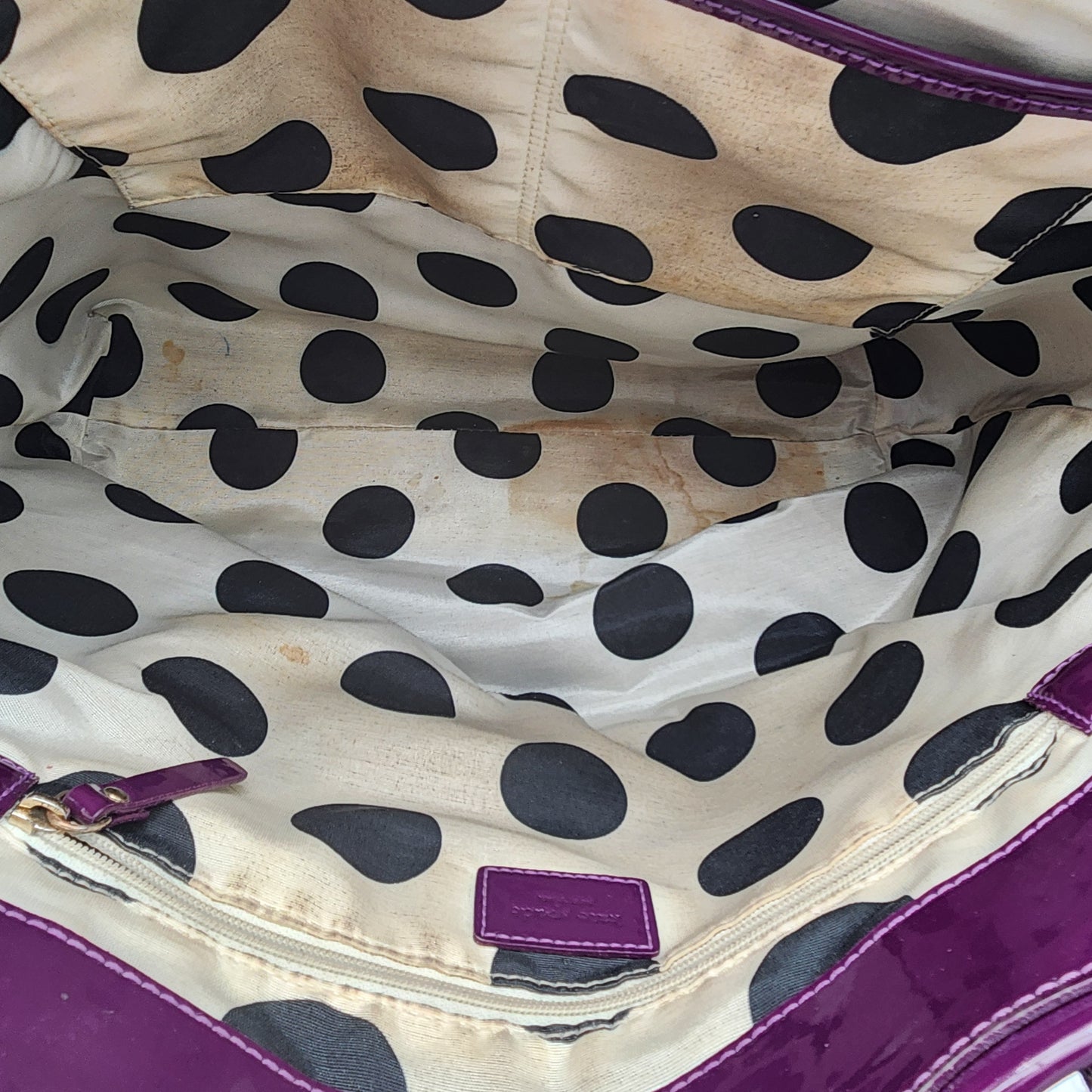 Kate Spade Purple Amelia Bon Vivant Tote Bag