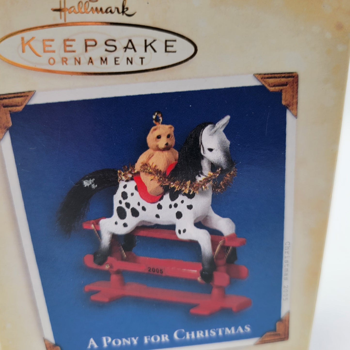 Hallmark Ornament A Pony for Christmas