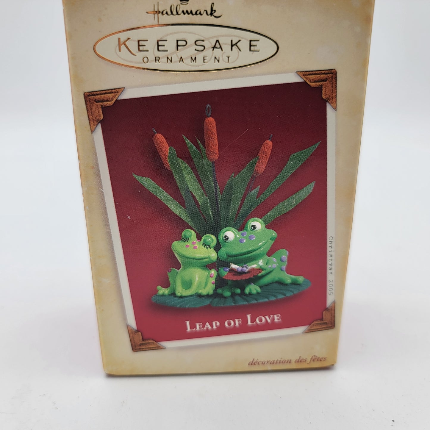 Hallmark Ornament Leap of Love Frogs