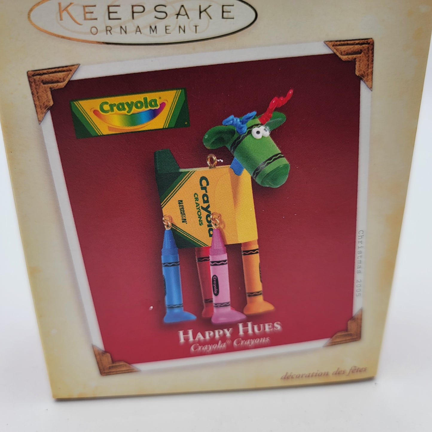 Hallmark Ornament Happy Hues Crayon Horse Unicorn