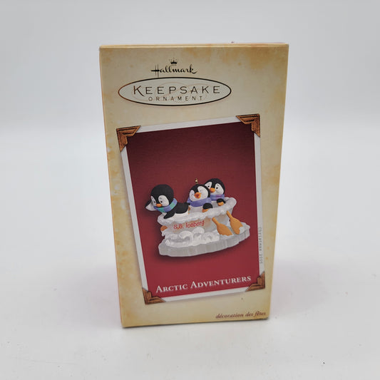 Hallmark Ornament Artic Adventurers Penguins