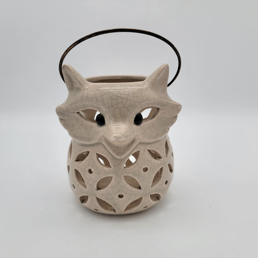 Fox Patio Candle Holder Lantern