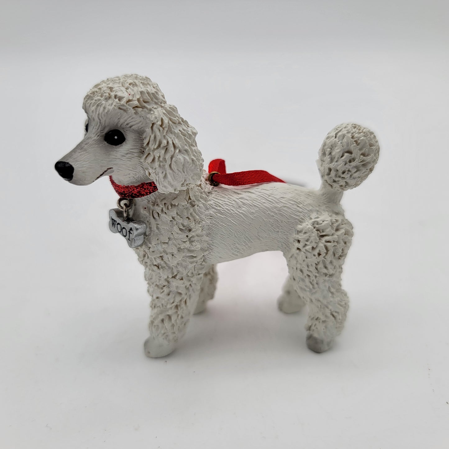 St Nicholas Square Poodle Christmas Ornament