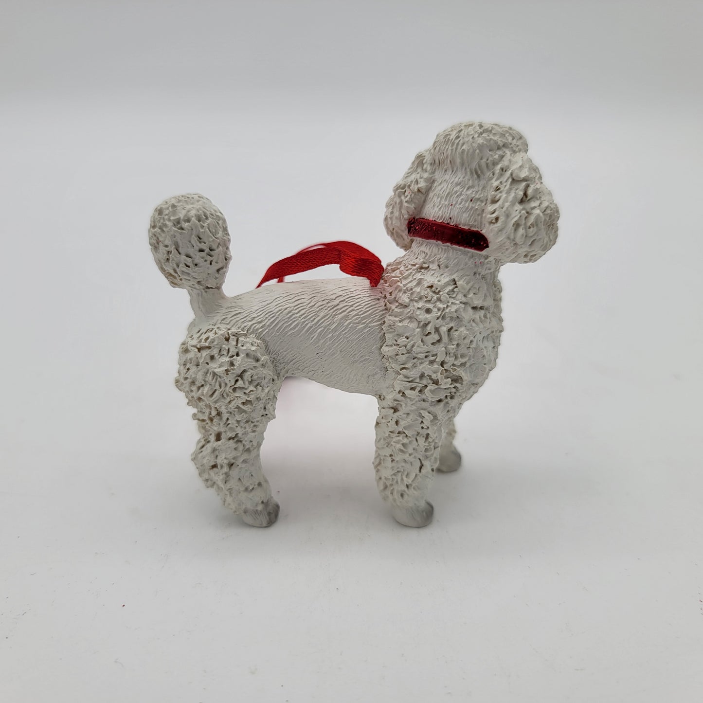 St Nicholas Square Poodle Christmas Ornament