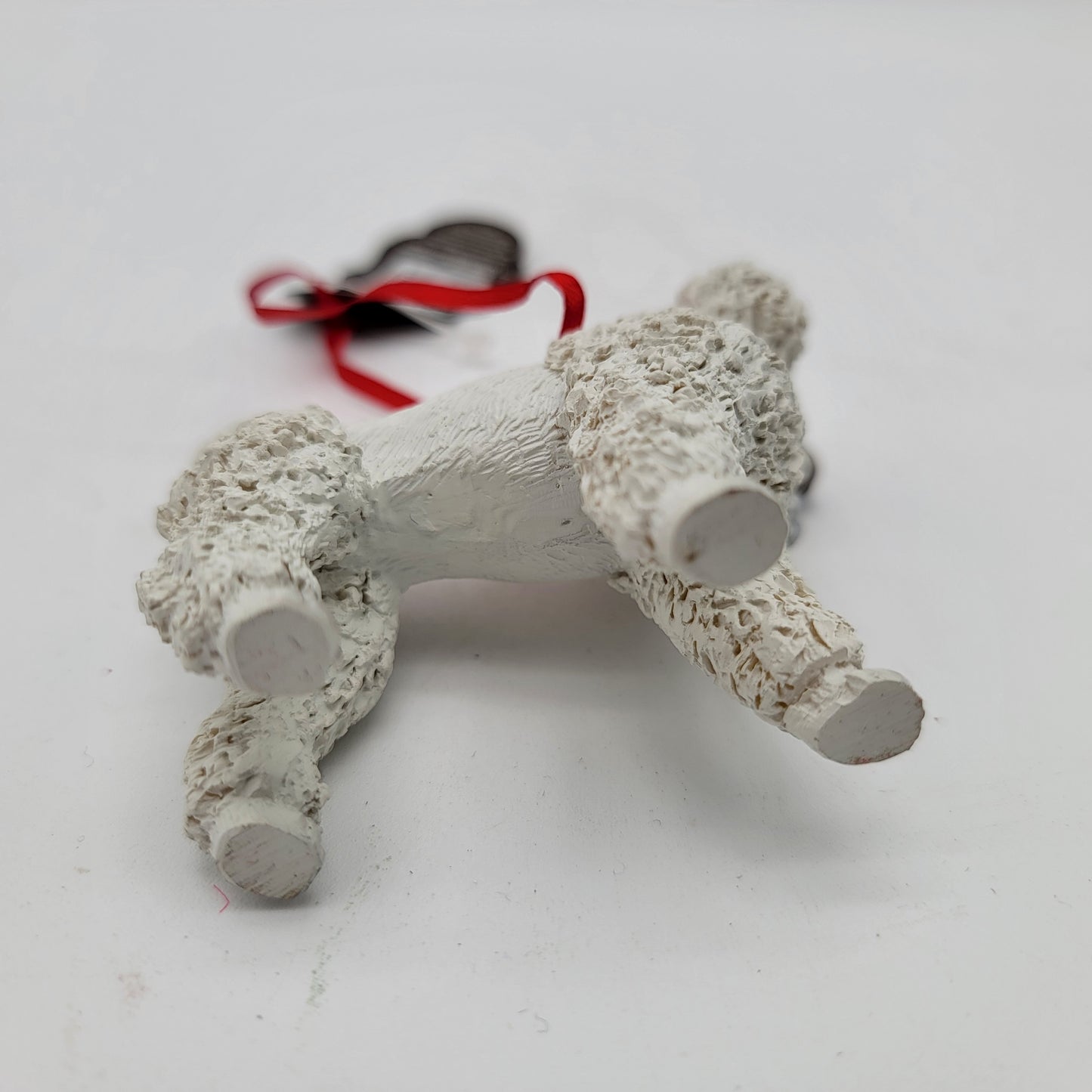 St Nicholas Square Poodle Christmas Ornament