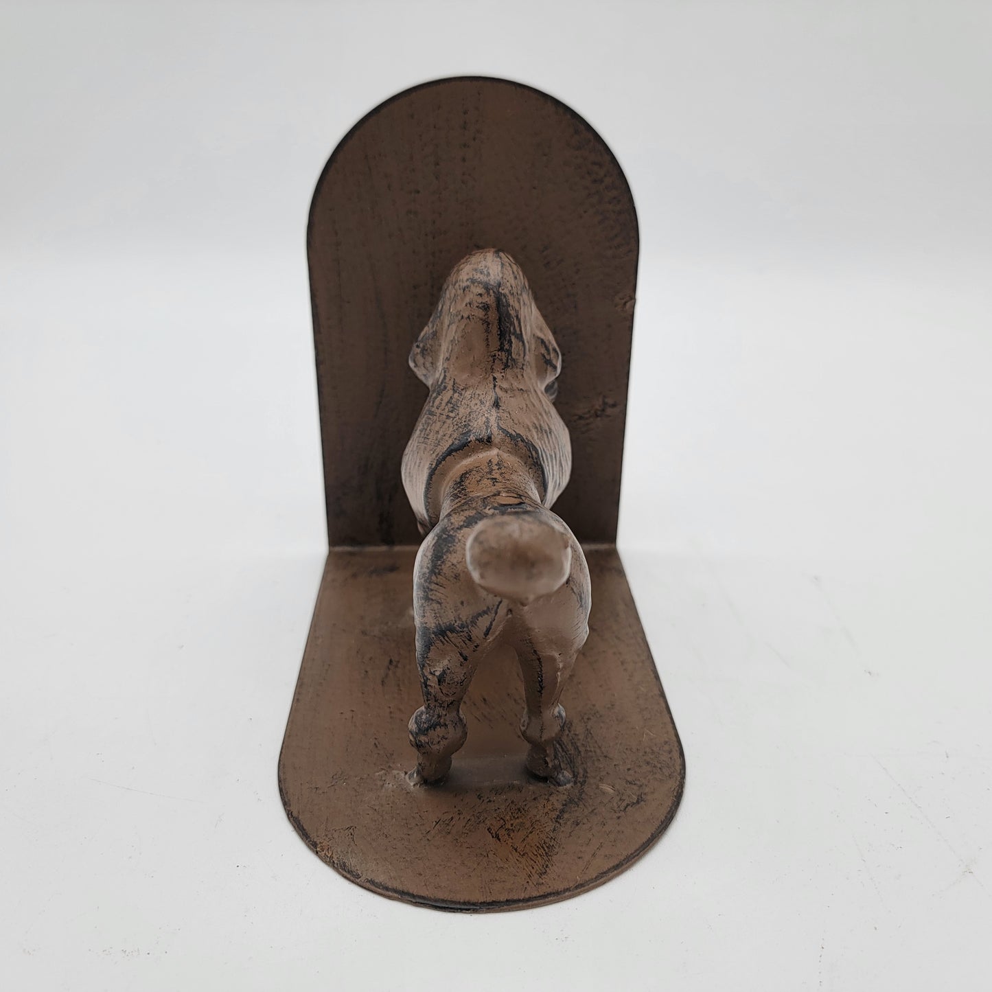 Single Metal Poodle Bookend