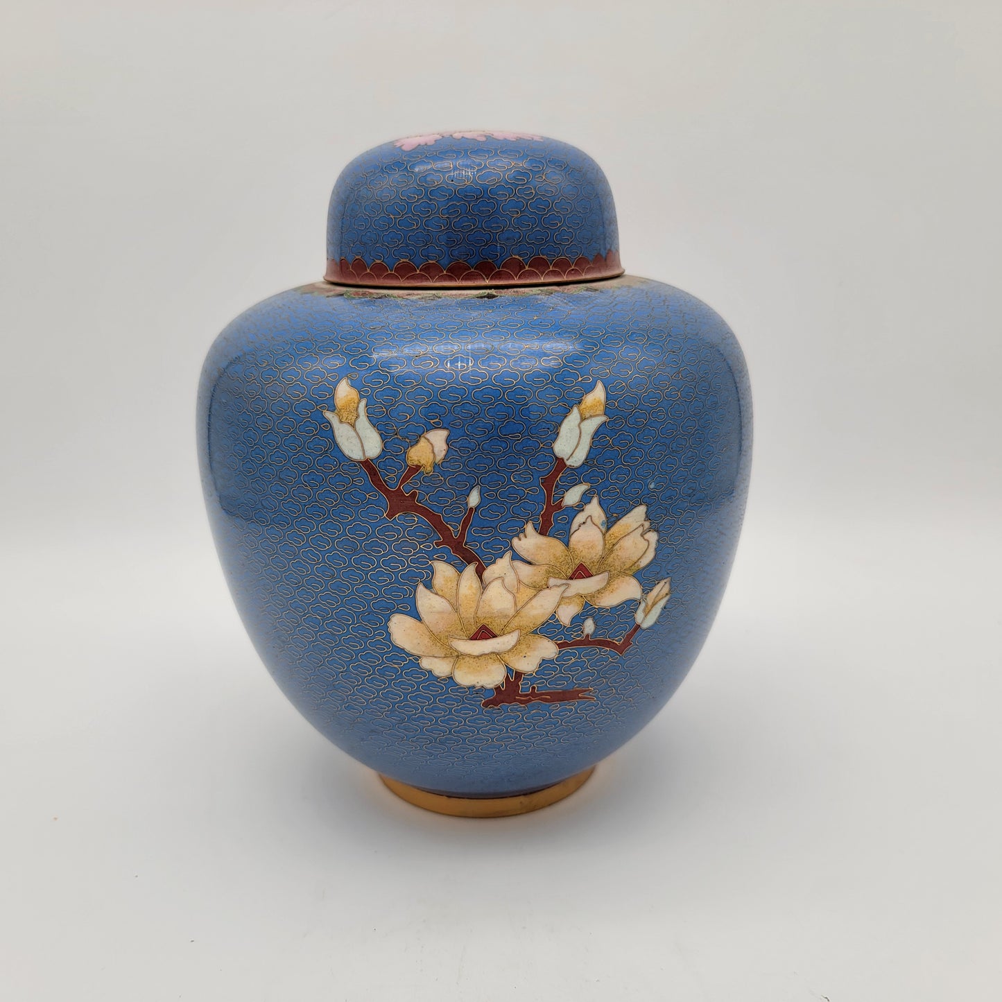 Large Cloisonne Ginger Jar