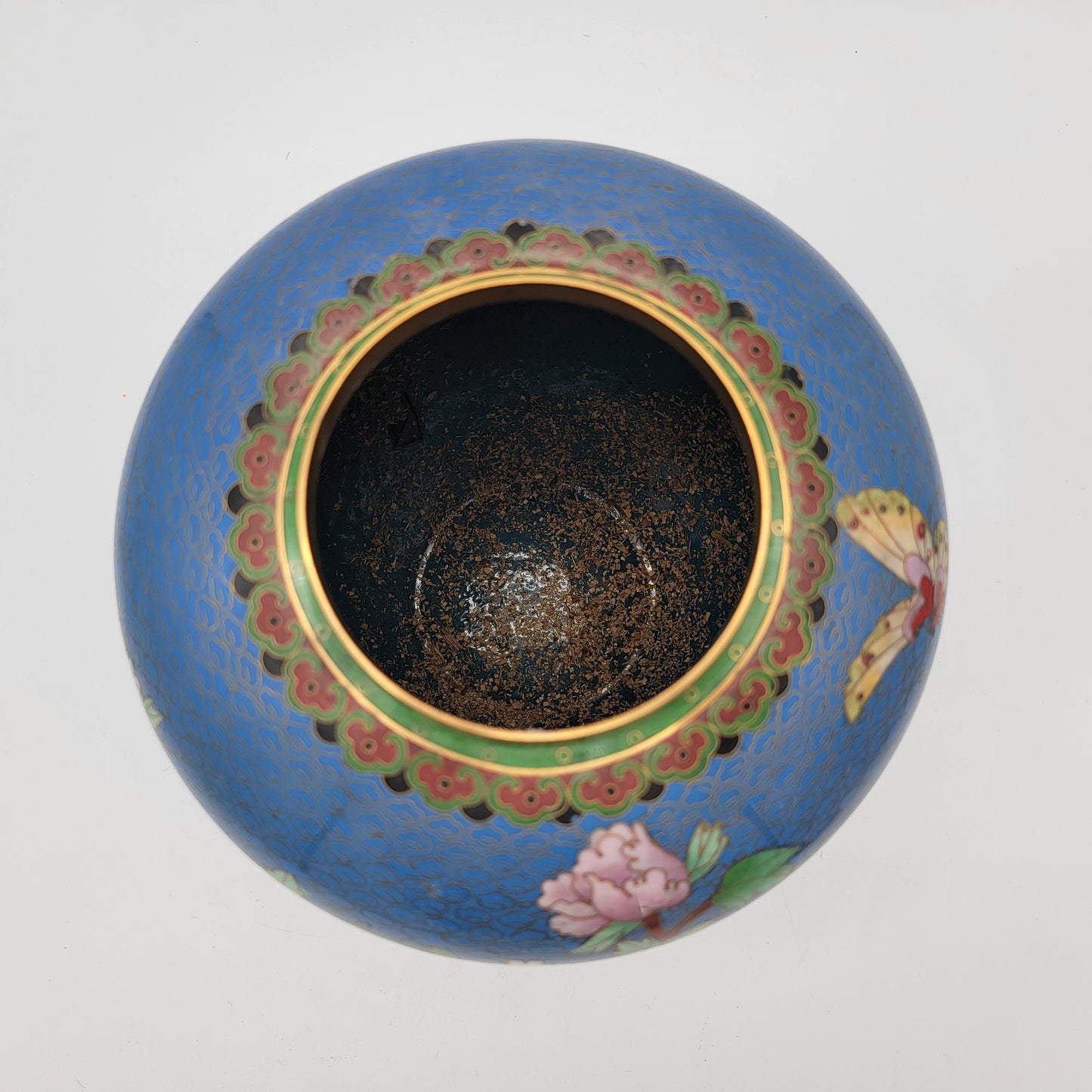 Large Cloisonne Ginger Jar