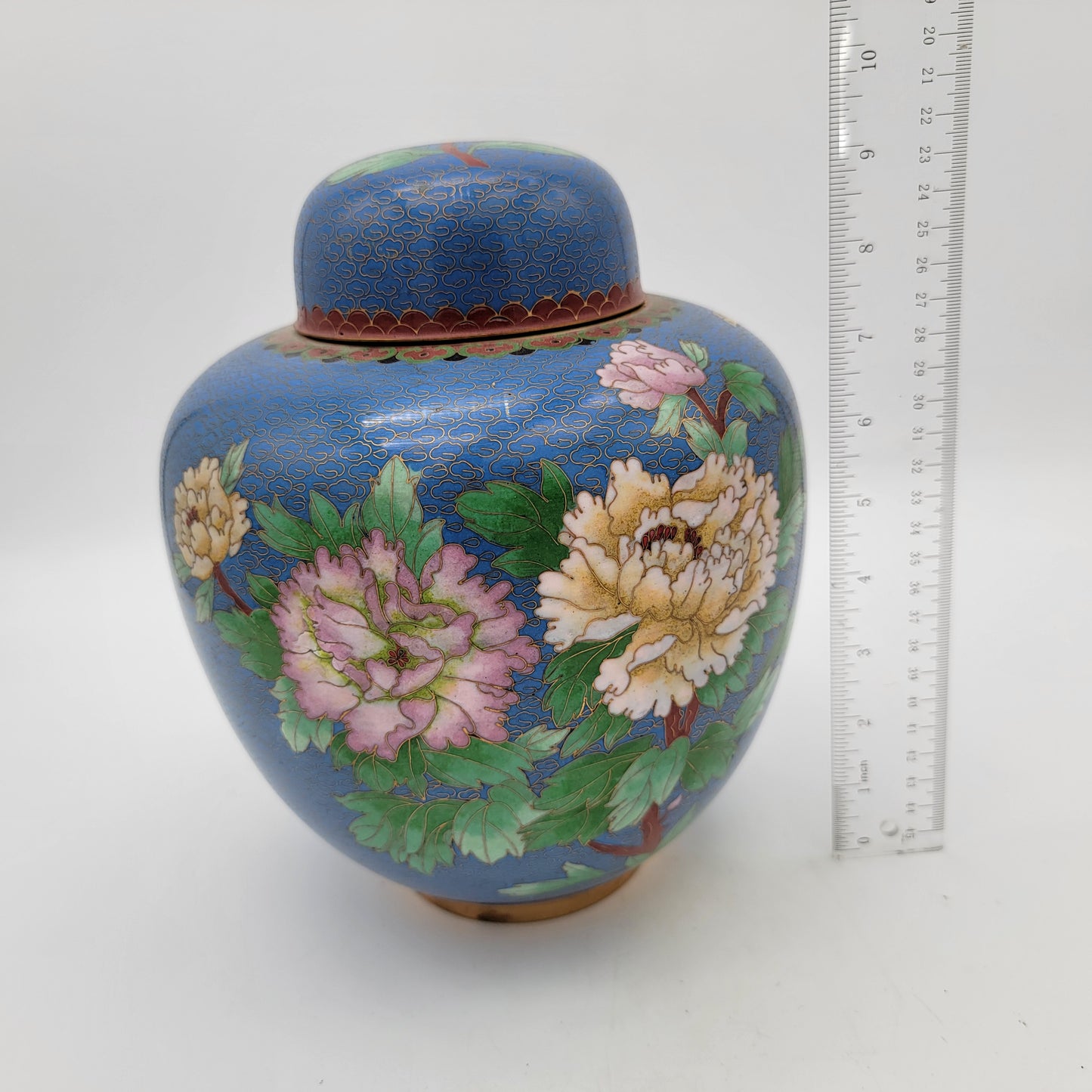 Large Cloisonne Ginger Jar