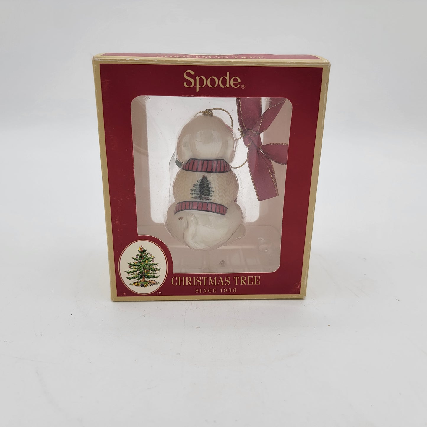 Spode Dog Christmas Tree Ornament