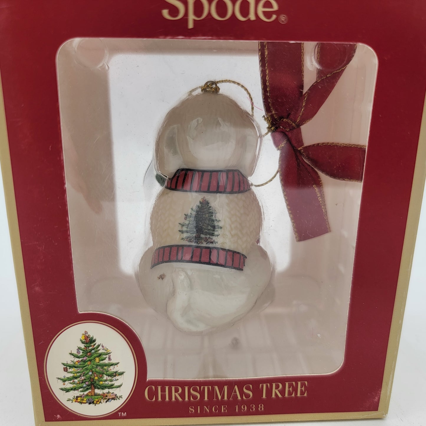 Spode Dog Christmas Tree Ornament